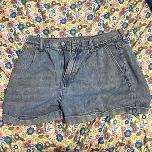 american eagle denim shorts